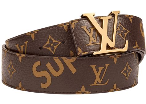 supreme louis vuitton belt stockx|supreme initiales belt.